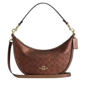 Coach Signature Aria Shoulder Bag, NWT